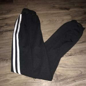 Black Striped SHEIN pants